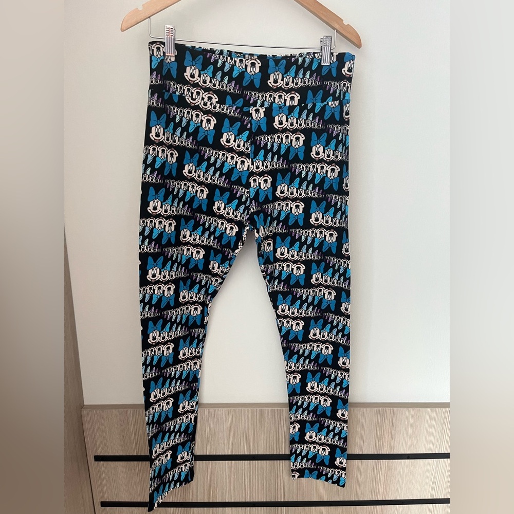 Women’s LuLaRoe Disney Leggings with Minnie Mouse - NWOT - Tall and Curvy